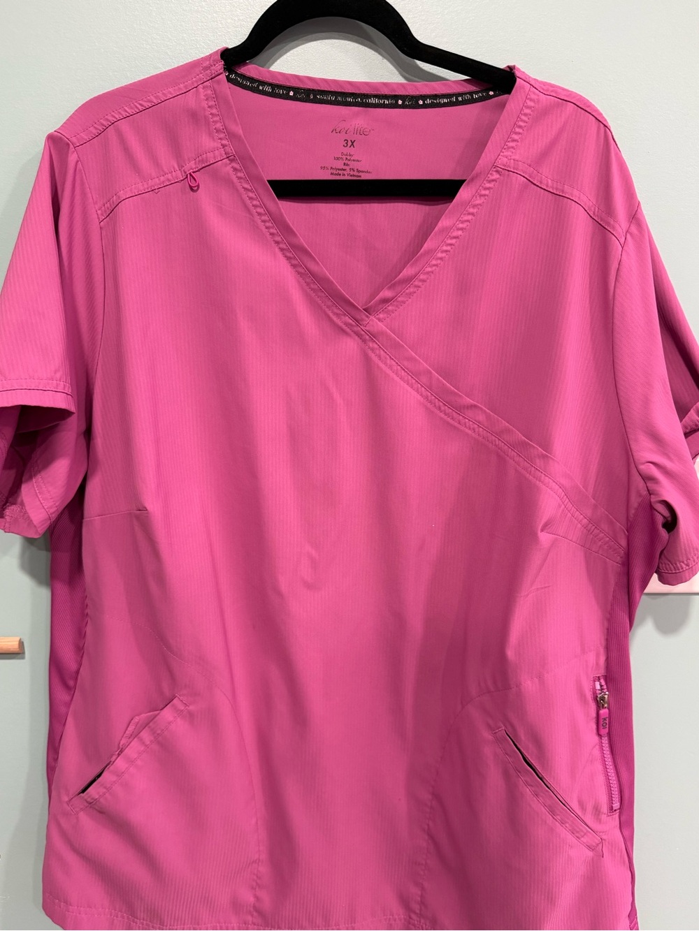 Women's Koi Lite Mauve Scrub Set- Top and Bottom